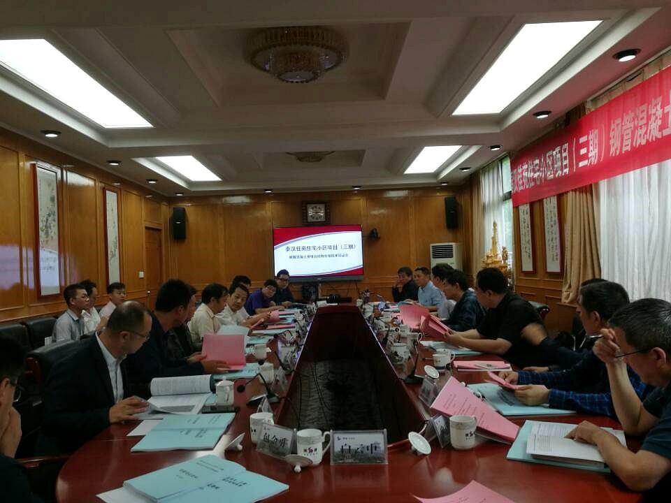 秦漢佳苑住宅小區(qū)項(xiàng)目（三期）鋼管混凝土束組合結(jié)構(gòu)體系技術(shù)應(yīng)用通過(guò)專(zhuān)家評(píng)審