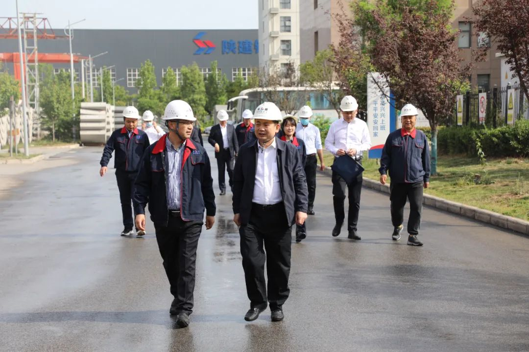 陜建產(chǎn)投集團董事長、黨委副書記付超鋒帶隊赴基層單位調(diào)研座談