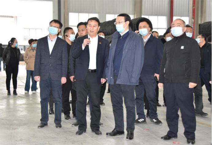 銅川市委常委、副市長(zhǎng)劉浩一行到陜建裝配智造公司第二廠區(qū)調(diào)研指導(dǎo)工作